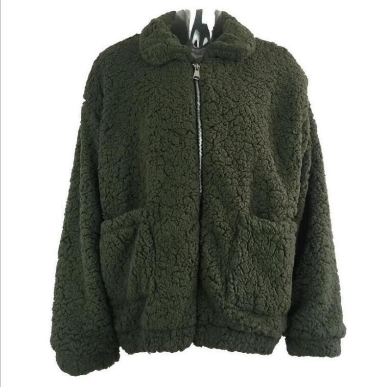 Manteau Pelucheux Ursa de Milan