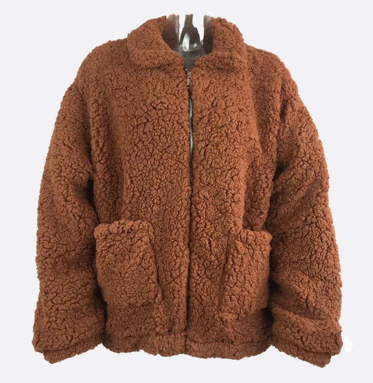 Manteau Pelucheux Ursa de Milan