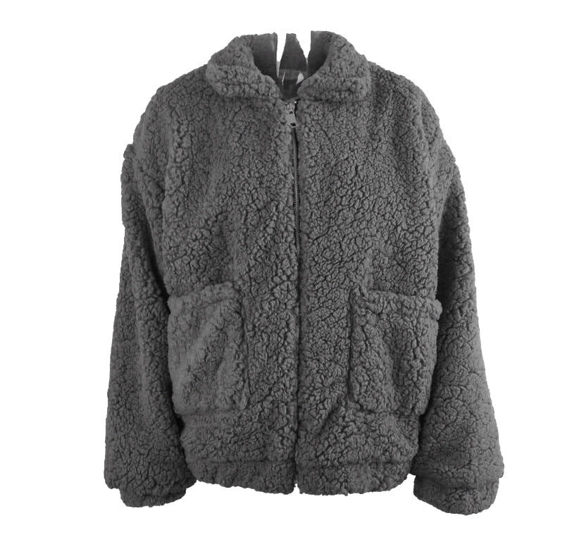 Manteau Pelucheux Ursa de Milan