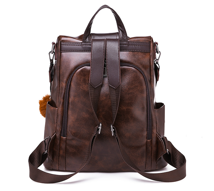Grand Sac à Dos en Cuir