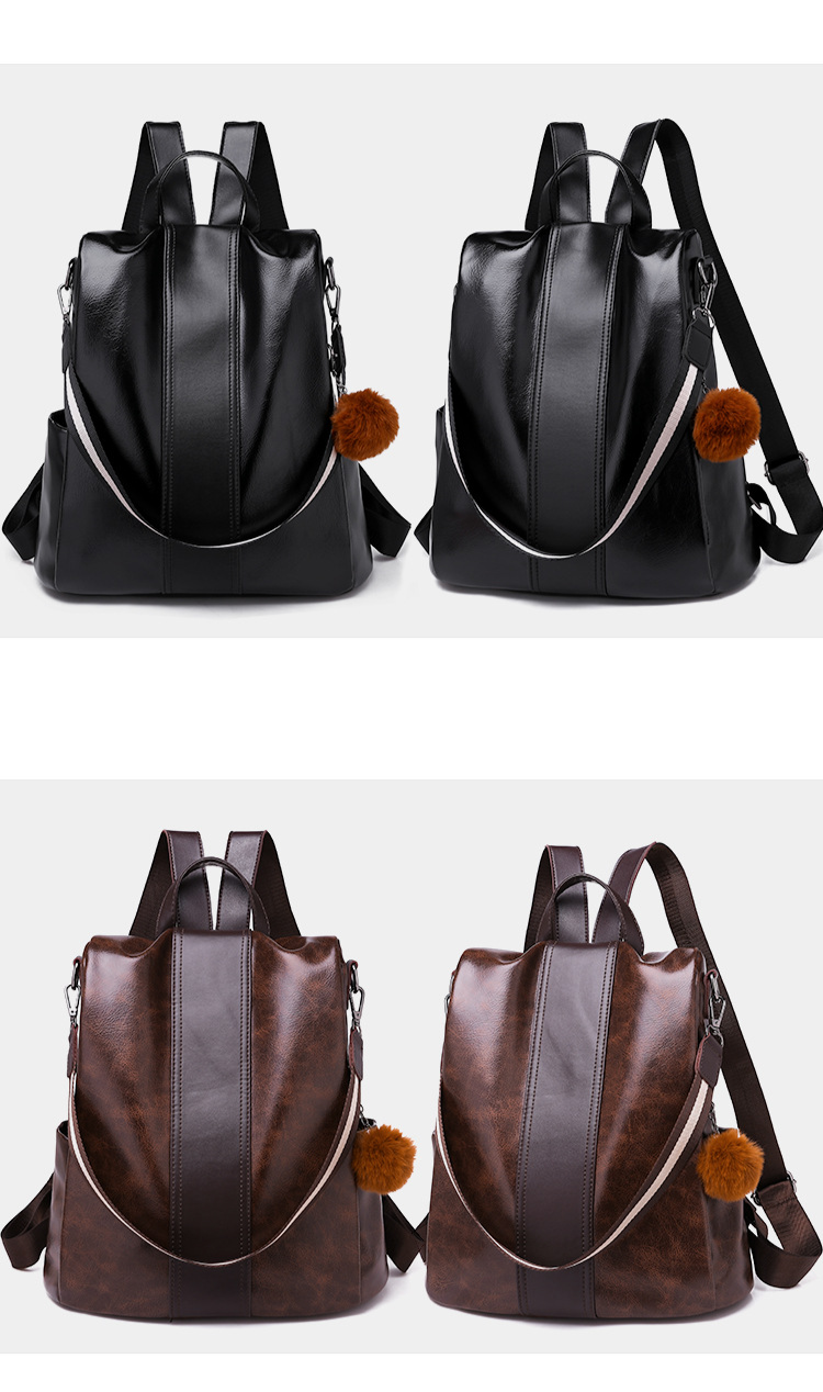 Grand Sac à Dos en Cuir
