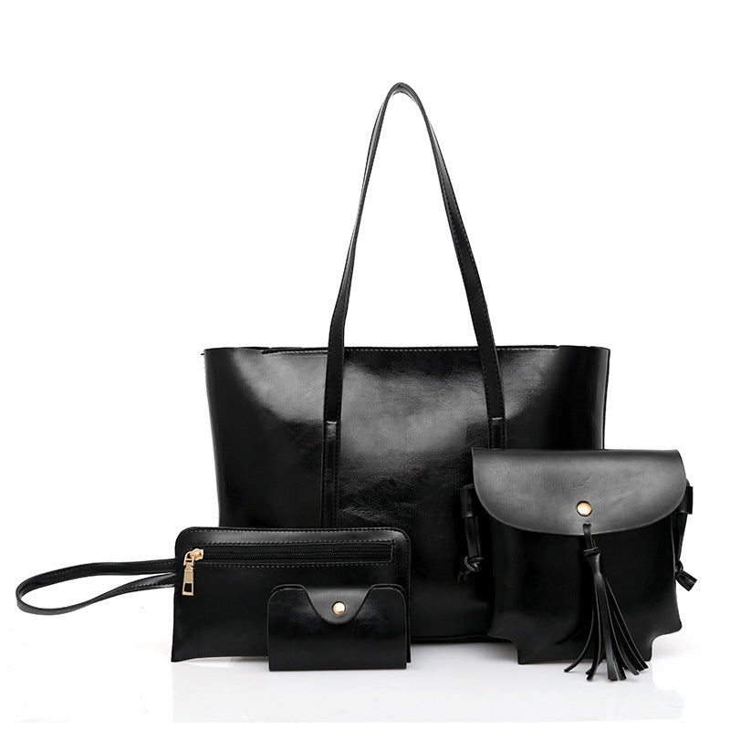 Sac en Cuir Féminin Divine - Achetez-en 1 et Recevez 4!